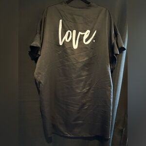 Victoria secrets black Love robe